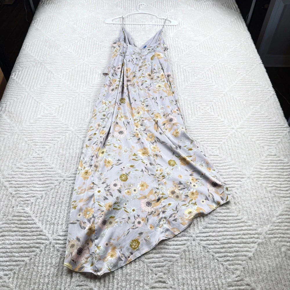 ASTR THE LABEL Floral Print Midi Dress Women's Medium Fairy Festival Boho Brunch - Picture 2 of 15